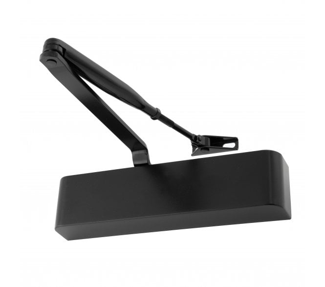 Eclipse 28837 83 Series Adjustable Overhead Door Closer - Size 2 - 4 - Black