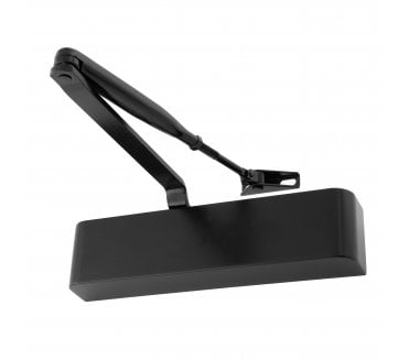 Eclipse 28837 83 Series Adjustable Overhead Door Closer - Size 2 - 4 - Black