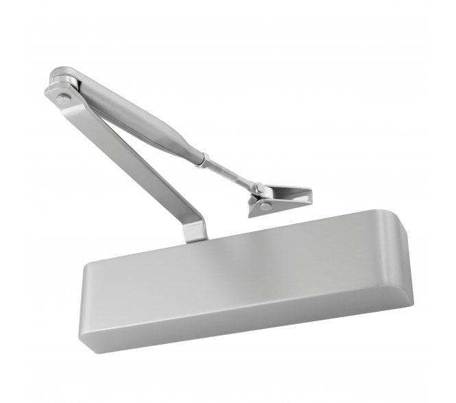 Eclipse 28839 83 Series Adjustable Overhead Door Closer - Size 2 - 4 - Satin Nickel