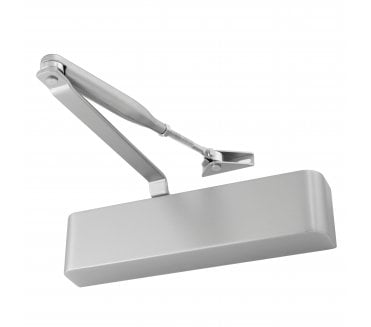 Eclipse 28839 83 Series Adjustable Overhead Door Closer - Size 2 - 4 - Satin Nickel