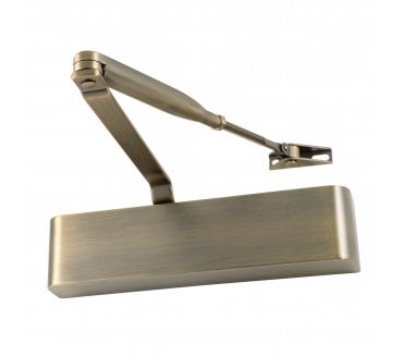 Eclipse 28841 83 Series Adjustable Overhead Door Closer - Size 2 - 4 - Matt Antique Brass
