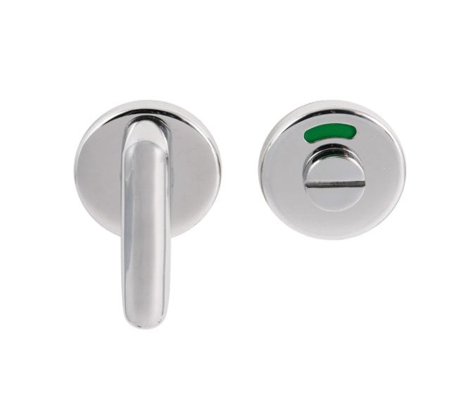 Eclipse 34416 Less-Able Bathroom Thumbturn & Release Set (W/Indicator) - Polished Stainless Steel