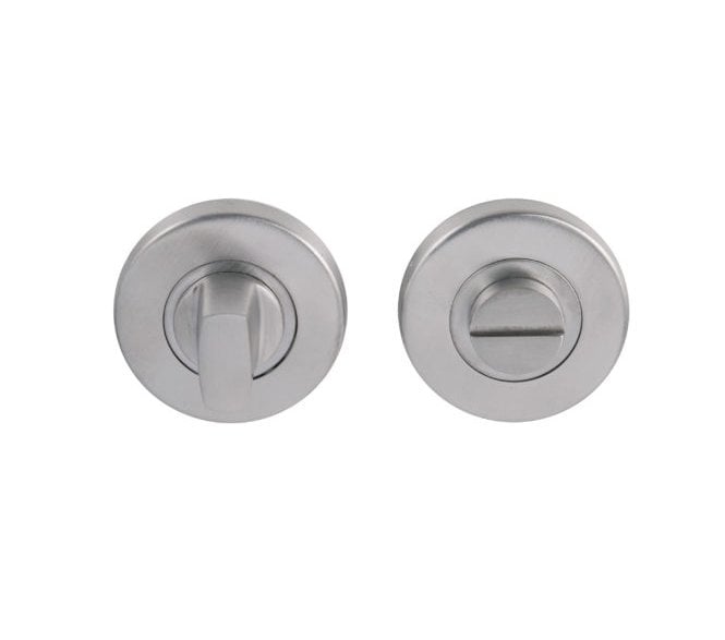 Eclipse 34509 Bathroom Thumbturn & Release Set - Satin Stainless Steel