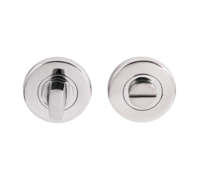 Eclipse 34523 Bathroom Thumbturn & Release Set - Polished Stainless Steel
