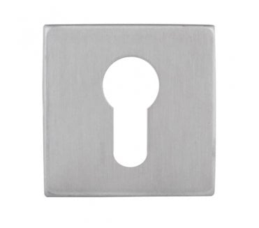 Eclipse 34578 Euro Profile Escutcheon (Square) - Satin Stainless Steel