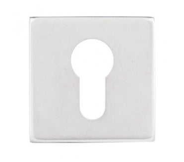 Eclipse 34581 Euro Profile Escutcheon (Square) - Polished Stainless Steel