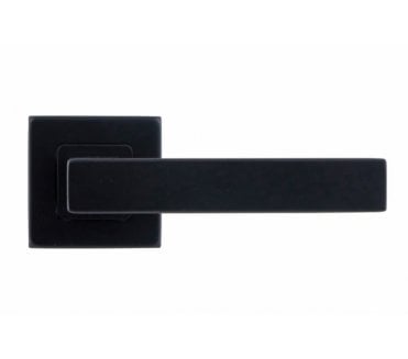 Eclipse 34765 Square Lever on Square Rose - Matt Black