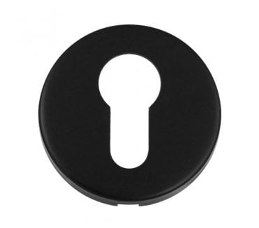 Eclipse 34912 Euro Profile Escutcheon - Matt Black
