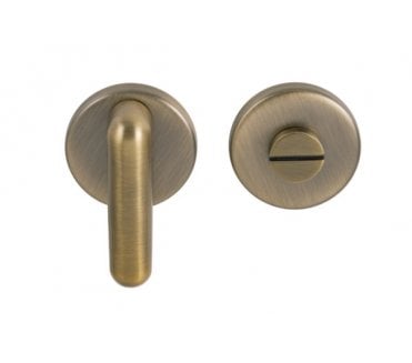 Eclipse 34926 Less-Able Bathroom Thumbturn & Release Set (W/Indicator) - Matt Antique Brass