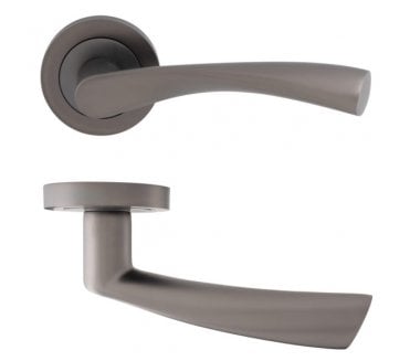 Eclipse 62108 Monza Lever On Round Rose - Dark Bronze