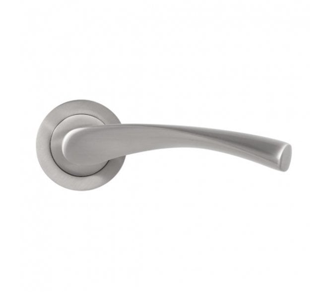 Eclipse 62112 Monza Lever On Round Rose - Satin Nickel