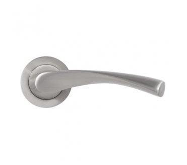 Eclipse 62112 Monza Lever On Round Rose - Satin Nickel