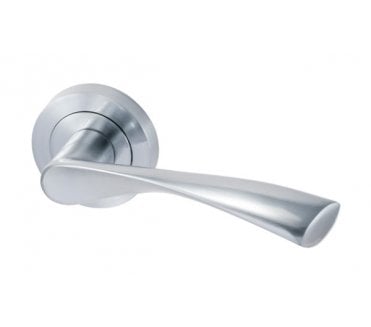 Eclipse 62116 Monza Lever On Round Rose - Satin Chrome