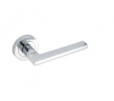 Eclipse 62117 Auriga Lever On Round Rose - Polished Chrome
