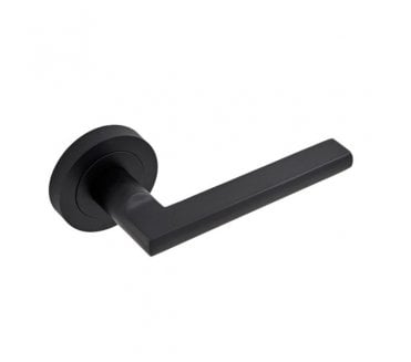 Eclipse 62119 Auriga Lever On Round Rose - Matt Black