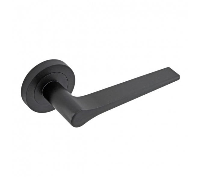 Eclipse 62131 Monte Lever On Round Rose - Matt Black