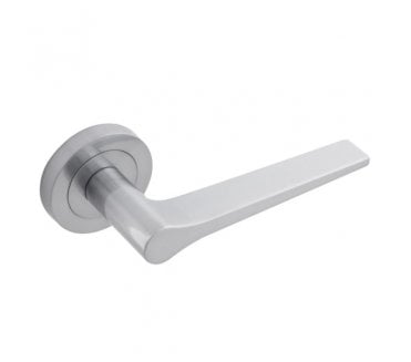 Eclipse 62132 Monte Lever On Round Rose - Satin Nickel