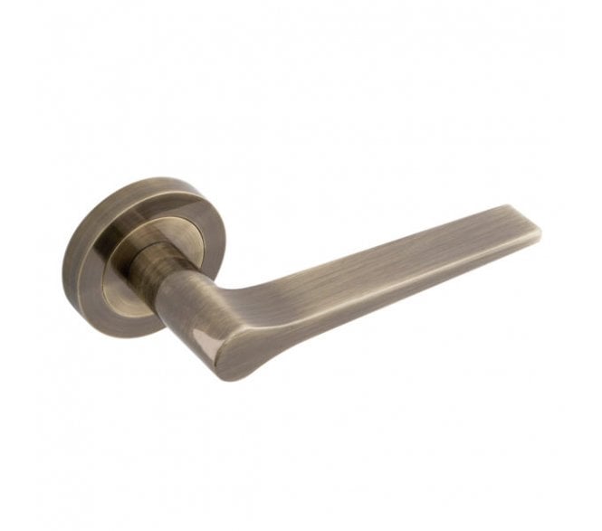 Eclipse 62135 Monte Lever On Round Rose - Antique Brass