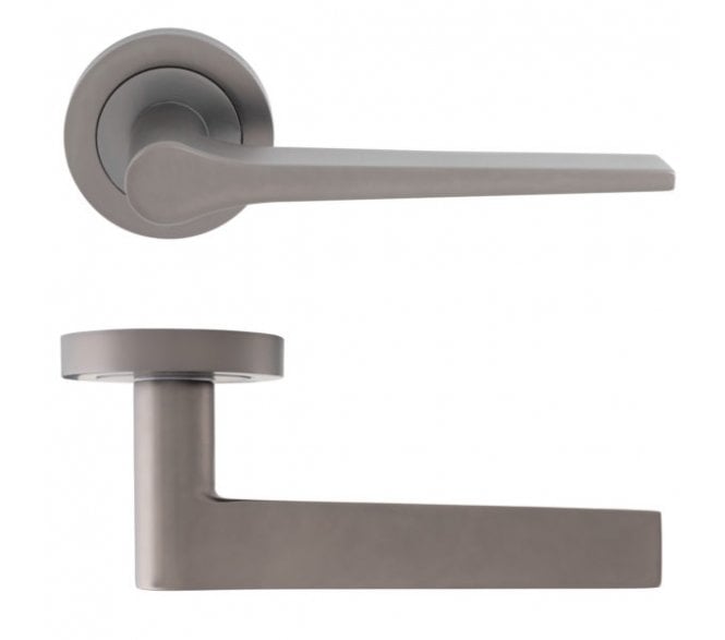 Eclipse 62137 Monte Lever On Round Rose - Dark Bronze