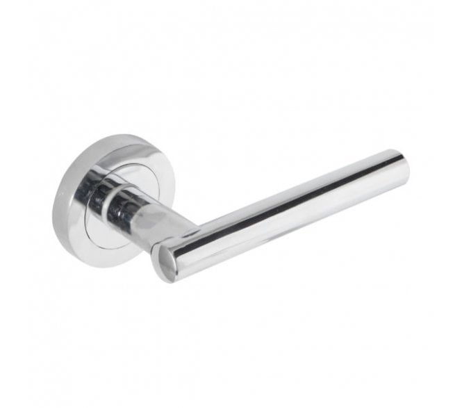 Eclipse 62150 Corvette T Bar Lever On Round Rose - Polished Chrome