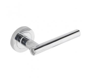 Eclipse 62150 Corvette T Bar Lever On Round Rose - Polished Chrome