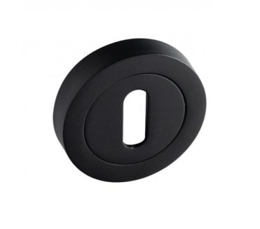 Eclipse 62261 Standard Keyhole Escutcheon - Matt Black
