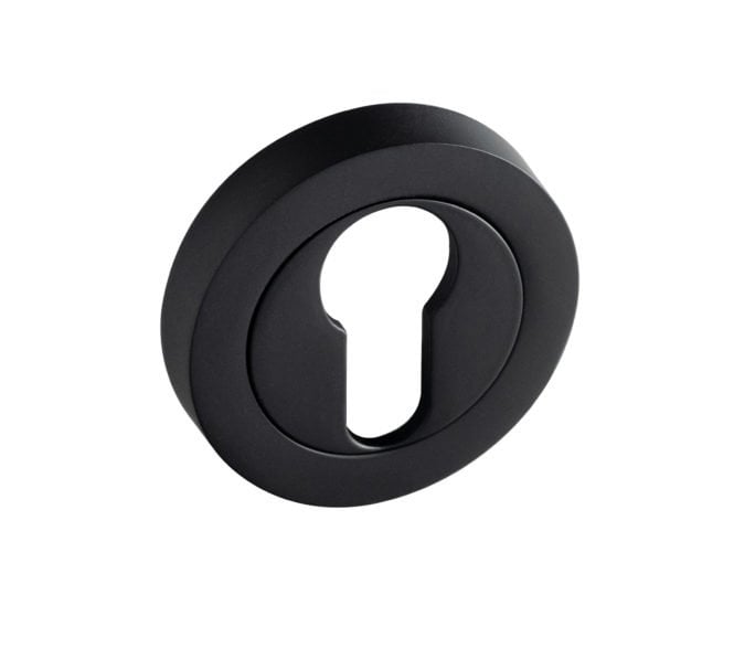 Eclipse 62263 Euro Profile Eschutcheon - Matt Black