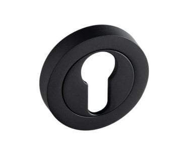 Eclipse 62263 Euro Profile Eschutcheon - Matt Black