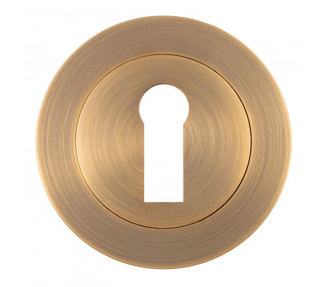 Eclipse 62461 Standard Keyhole Escutcheon - Matt Antique Brass