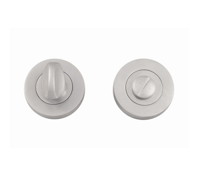 Eclipse 62491 Bathroom Thumbturn & Release Set - Satin Chrome
