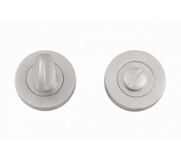Eclipse 62491 Bathroom Thumbturn & Release Set - Satin Chrome