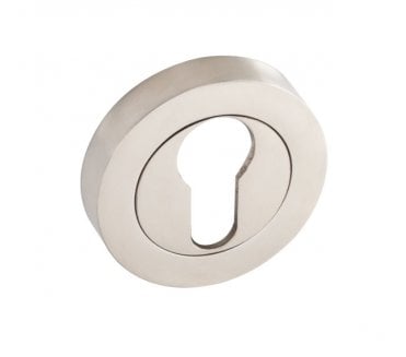Eclipse 62663 Euro Profile Escutcheon - Satin Nickel