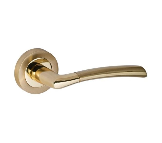 Eclipse 63116 Tifosi Lever On Round Rose - Polished/Satin Brass
