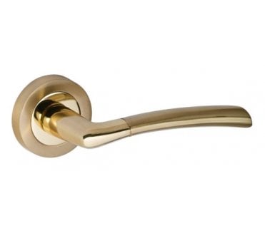 Eclipse 63116 Tifosi Lever On Round Rose - Polished/Satin Brass