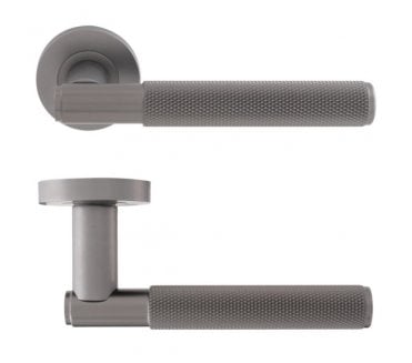Eclipse 63236 Insignia Knurled Lever On Round Rose - Dark Bronze