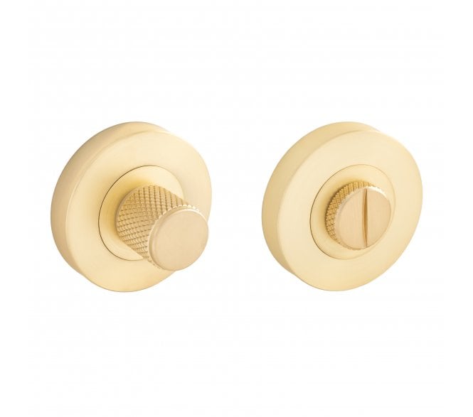 Eclipse 63283 Knurled Bathroom Turn & Release - Satin Brass