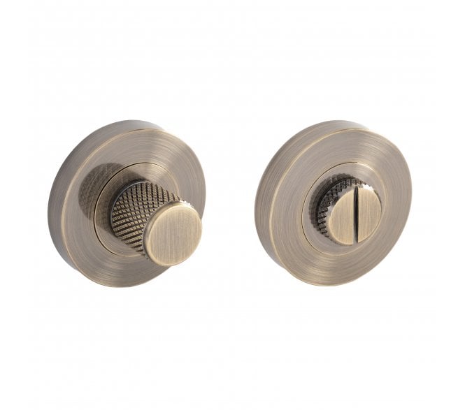 Eclipse 63285 Knurled Bathroom Turn & Release - Antique Bronze