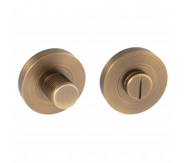 Eclipse 63297 Linear Bathroom Turn & Release - Matt Antique Brass