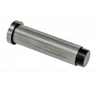 Eclipse 63756 Linear Skirting Mounted Door Stop On Rose - 76mm - Dark Bronze