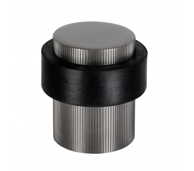 Eclipse 63776 Linear Knurled Floor Mounted Door Stop - Dark Bronze