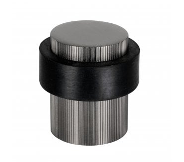 Eclipse 63776 Linear Knurled Floor Mounted Door Stop - Dark Bronze