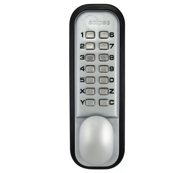 Eclipse 70253 ED20 Easy Code Change Digital Lock - Satin Chrome