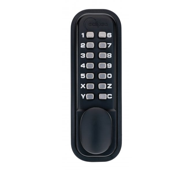 Eclipse 70256 ED20 Easy Code Change Digital Lock - Matt Black