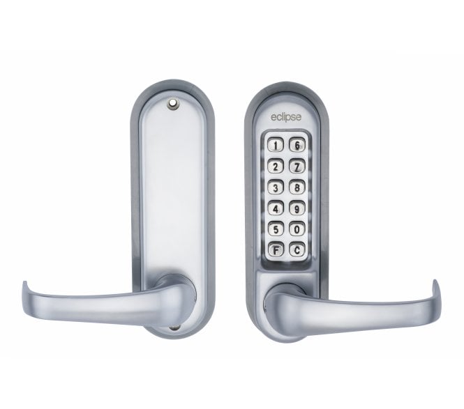 Eclipse 70262 ED50 Heavy Duty Passage Free Digital Lock - Satin Chrome