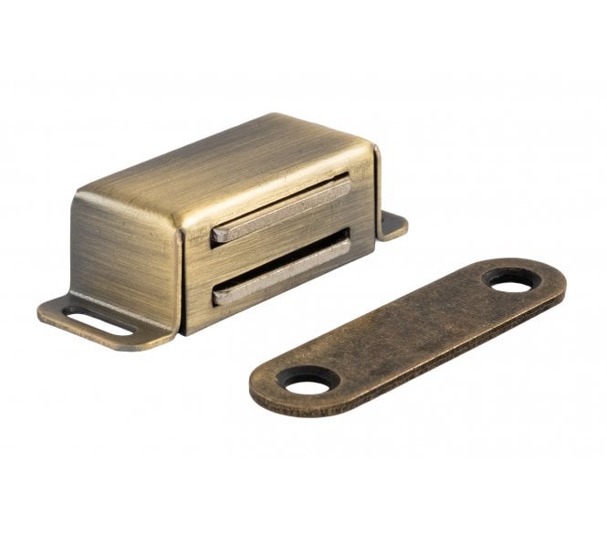 Eclipse 95593 Premium Magnetic Catch - Antique Brass