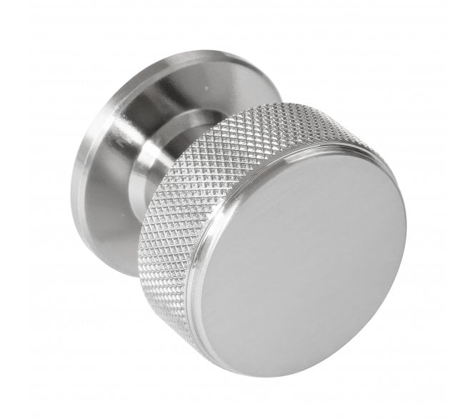 Eclipse 95601 Knurled Cabinet Knob - 35mm - Satin Nickel