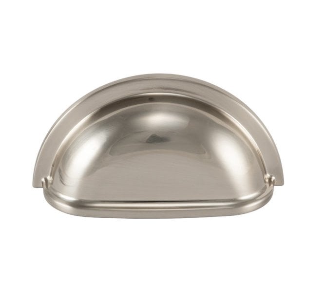 Eclipse 95651 Drawer Cup Pull - 87x42mm - Satin Nickel