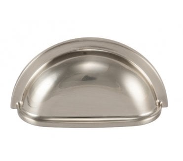 Eclipse 95651 Drawer Cup Pull - 87x42mm - Satin Nickel