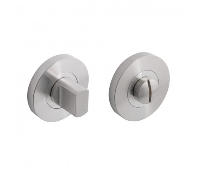 Eclipse Ultimate 34361 Stainless Steel Bathroom Turn & Release Set - Satin Stainless Steel