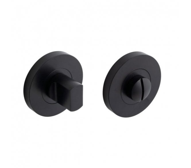 Eclipse Ultimate 34362 Stainless Steel Bathroom Turn & Release Set - Matt Black
